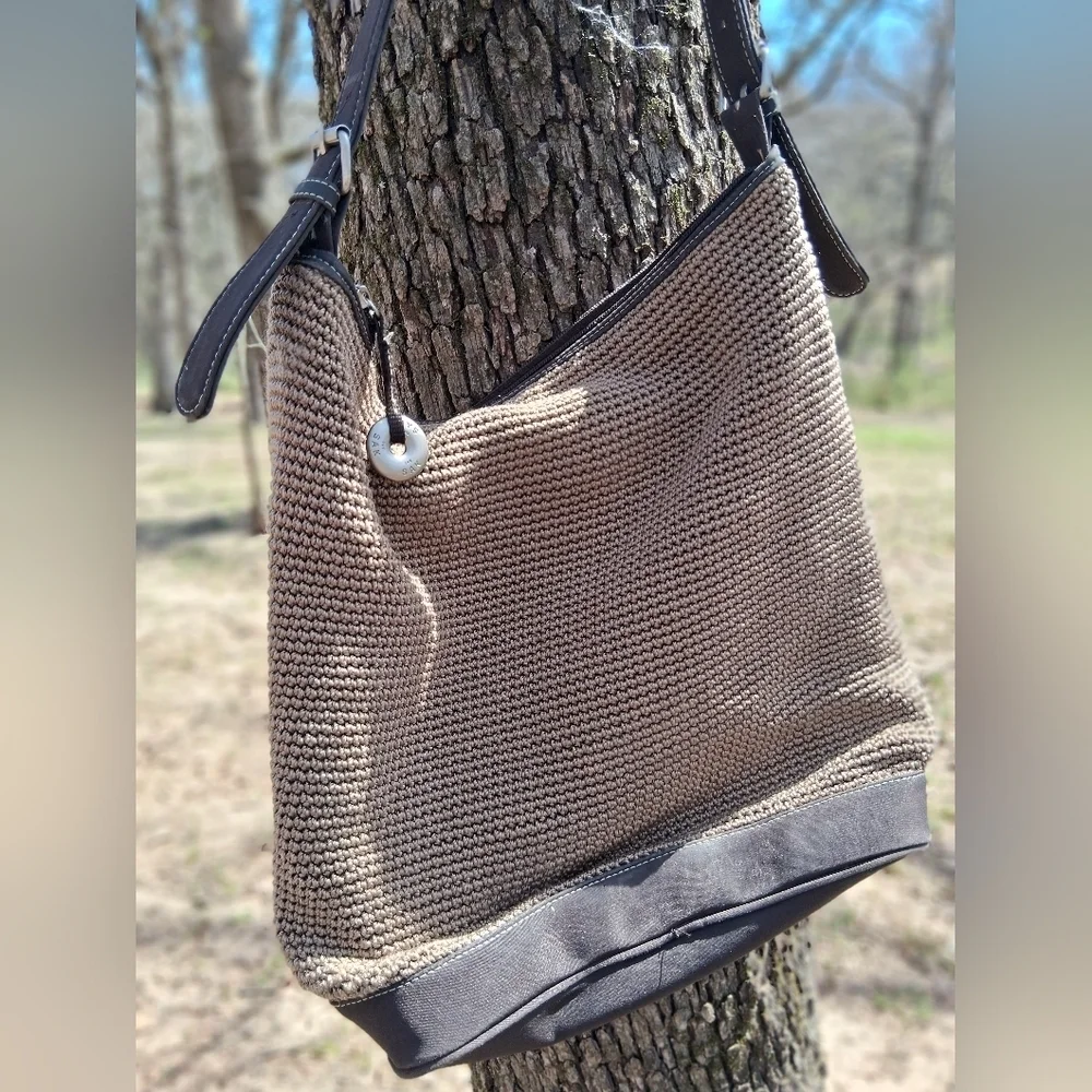 Stylish Tan and Sak Bag